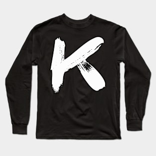 Letter K Long Sleeve T-Shirt